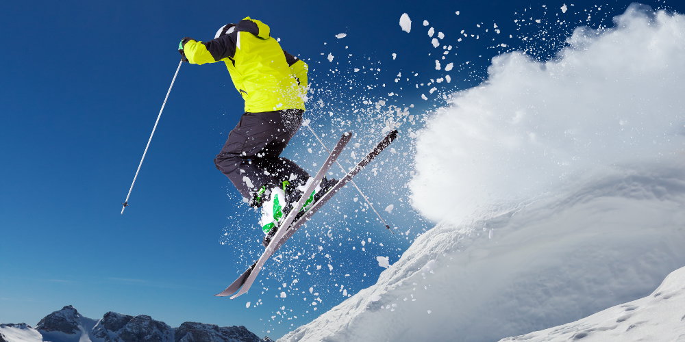 Buona preparazione atletica per un salto con gli sci