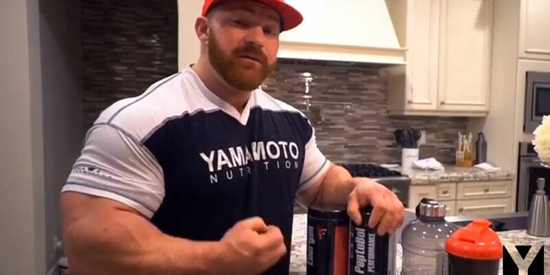 Flex Lewis top intra and pre-workout supplement routine