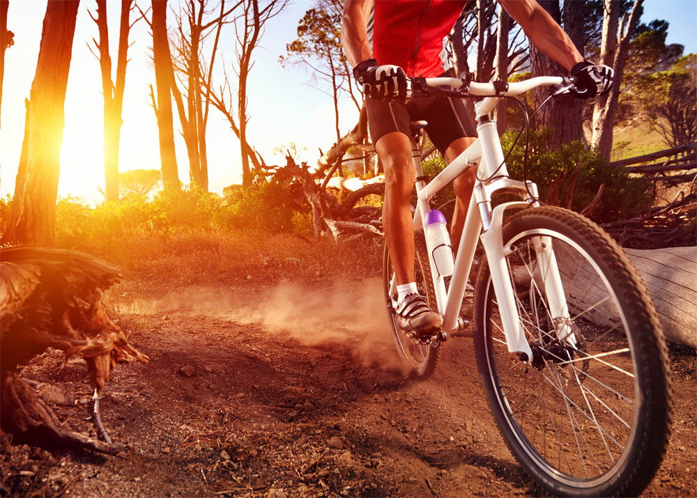 Entraînement cycliste style de vie sain