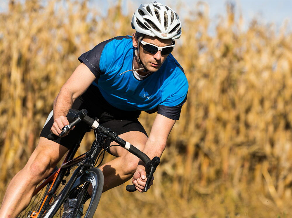 Entraînement course cycliste