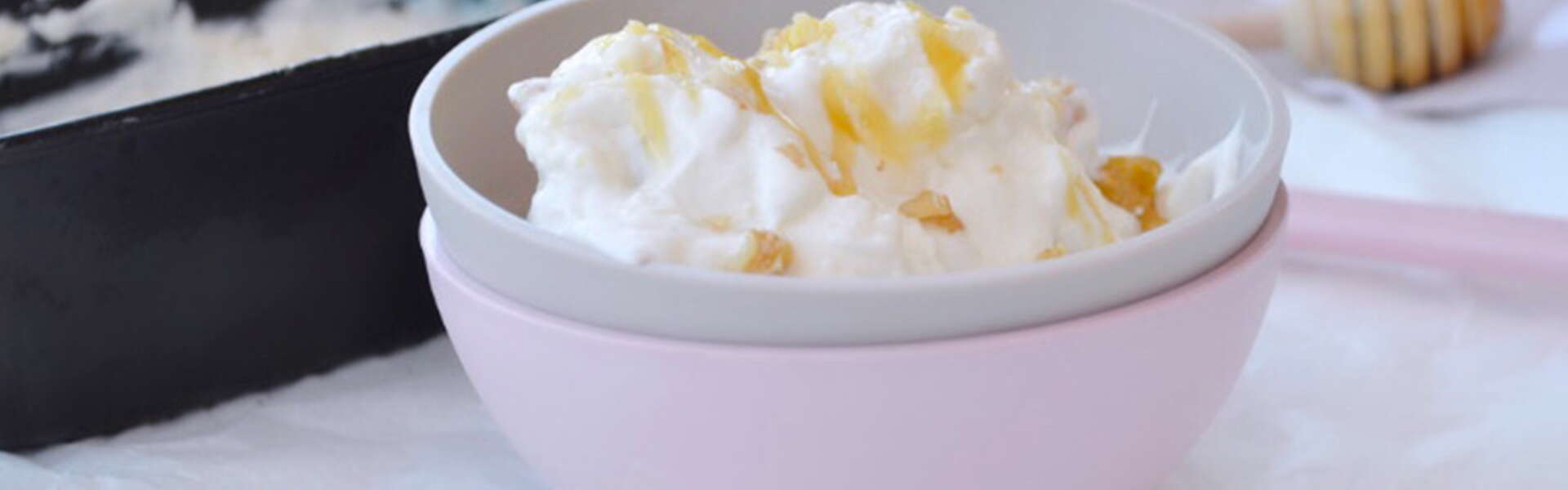Frozen Yogurt miele e noci: la ricetta passo passo per farlo in casa senza gelatiera