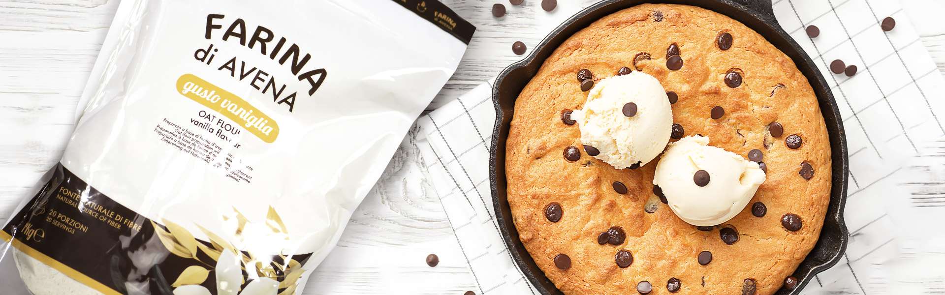 Skillet chocolate chip cookie: the giant cookie to make in the pan