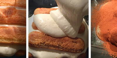 Light Tiramisu Cake