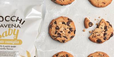 Chocolate biscuits: a recipe with flakes