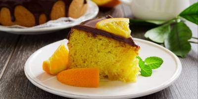 Orangensaft und Sahnekuchen: sehr weich und reich an Vitamin C.