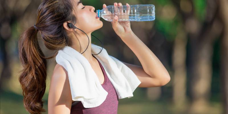 Hydration and sport: rules to be respected