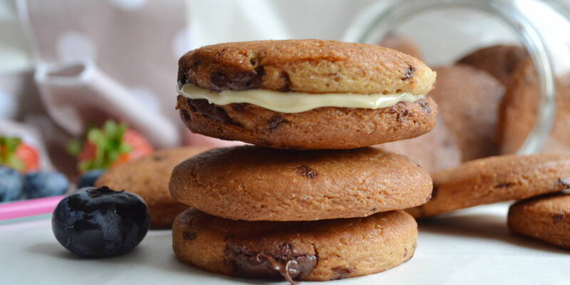 Cookies americani: la versione sana dei biscotti con tante gocce di cioccolato