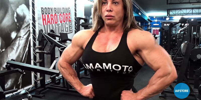 IFBB Rising Phoenix World Championships Silvia Matta séance d'entraînement